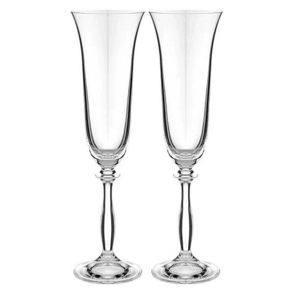 Бокалы для шампанского набор 2шт 190мл стекло АНЖЕЛА В40600-190104-01A-OKA-2
