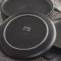 Тарелка мелкая 26см фарфор ROCK BLACK обеденная DM8020 (6)