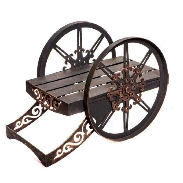 Дровница Пушка сталь 63*35*40см (1)