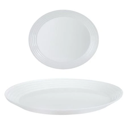 Блюдо 33см стеклокерамика АРЕНА овальное L3267 (12)