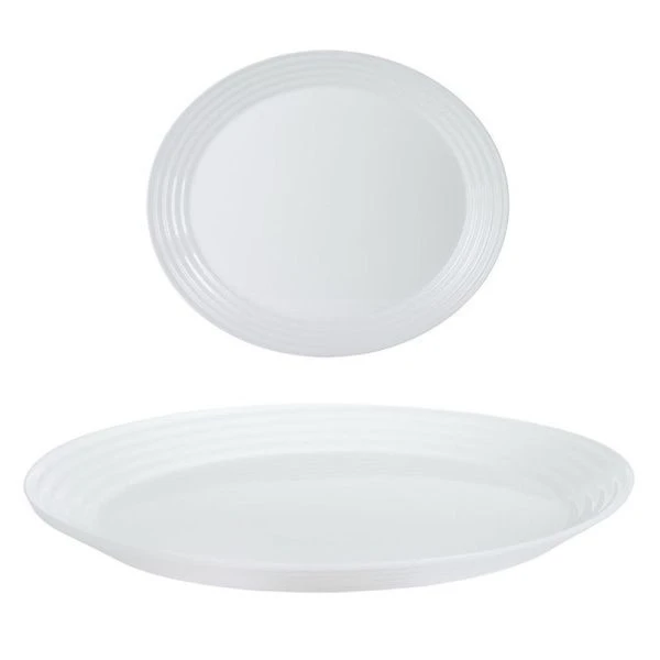 Блюдо 33см стеклокерамика АРЕНА овальное L3267 (12)