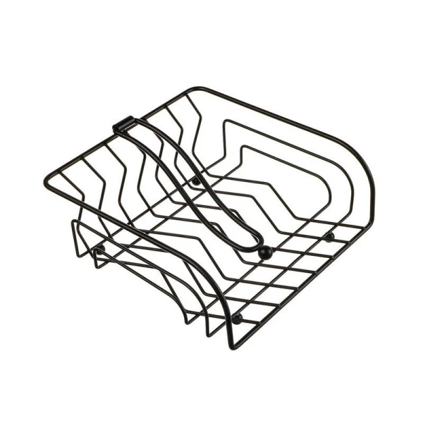 Салфетница 19,5*19,2*8,8см нерж.сталь МОДЕРН с зажимом (48)