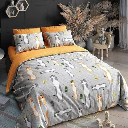 КПБ 1,5сп поплин Тинейджер (под.215*150, пр.90*200*20 на резинке, нав. 70*70) (П-059Т)