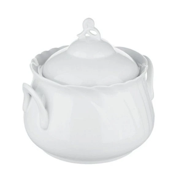 Супница 2,2л фарфор БЕЛЬЕ Голубка (1)