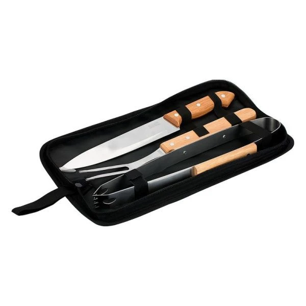 Набор для барбекю 3пр (вилка, нож, щипцы) в чехле нерж.сталь Picnic 72-8002 (24) Набор для барбекю 3пр (вилка, нож, щипцы) в чехле нерж.сталь Picnic 72-8002 (24)