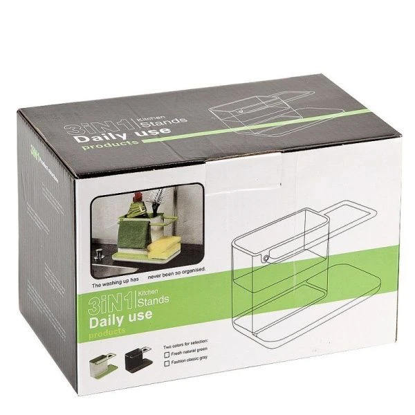 Органайзер для раковины 21*11*12,5см пластик подар.п. (50)