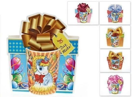 Кружка 226мл фарфор Белогривая лошадка подар.уп (48)