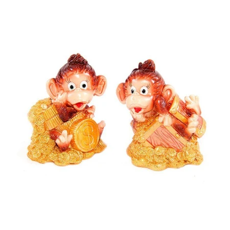 Фигурка Обезьянка полистоун 7*6*8см (6/192)