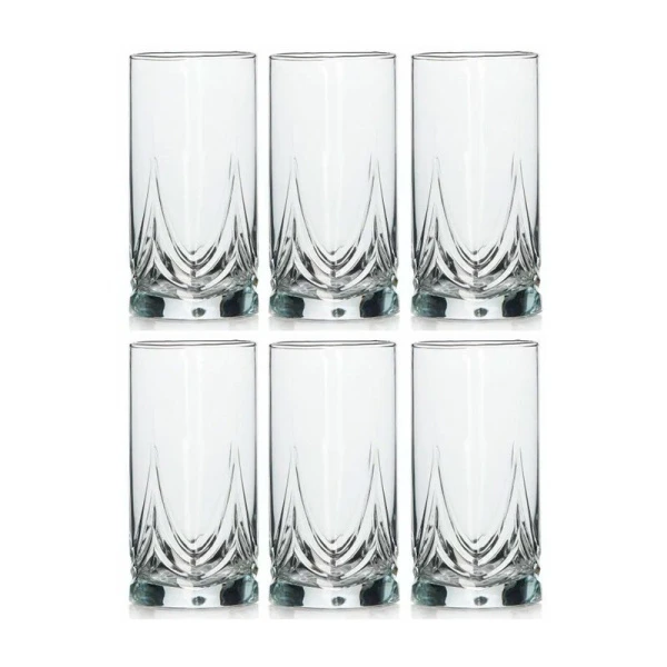 Стаканы набор 6шт 300мл стекло ТРИУМФ высокие (8)