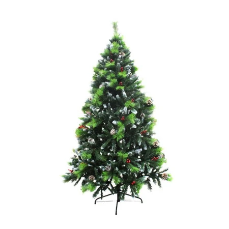 Елка искусственная 210см СМЕШАННАЯ с шишками и ягодами pvc YR2141 (1) Елка искусственная 210см СМЕШАННАЯ с шишками и ягодами pvc YR2141 (1)