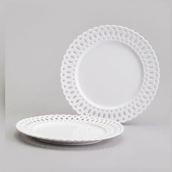 Тарелки мелкие набор 2шт 26*2,5см фарфор Style обеденные (12)