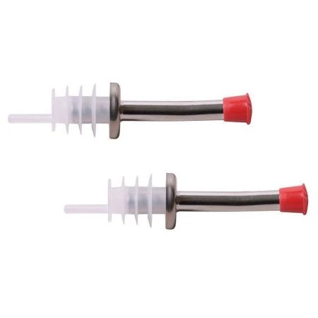 Дозатор для бутылок набор 2шт нерж.сталь/пластик (24/288)