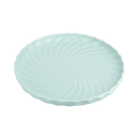 Тарелка мелкая 16см фарфор Fresh Taste. Light green десертная (64)