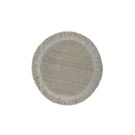 Салфетка сервировочная 39см бумага бежевая круглая JC-15291 (300)