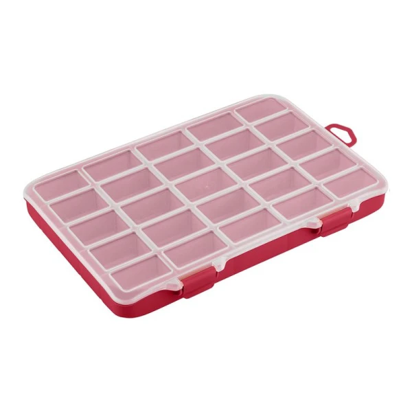 Органайзер для мелочей 29,3*20,7*3,2см пластик Blocker Expert 11,5" красный (17)