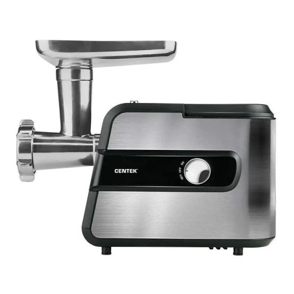 Мясорубка электрическая нерж.сталь Centek CT-1623 2200Вт 2 диска, 2 насадки, реверс (4) Мясорубка электрическая нерж.сталь Centek CT-1623 2200Вт 2 диска, 2 насадки, реверс (4)