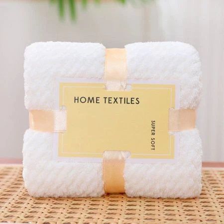 Полотенце волнистое с лентами 35*75см Tidy белое TD-025white ВЫВОД