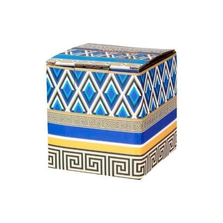 Сахарница с ложкой 250мл 10*9,5см фарфор Golden Blue подар.уп. (48)