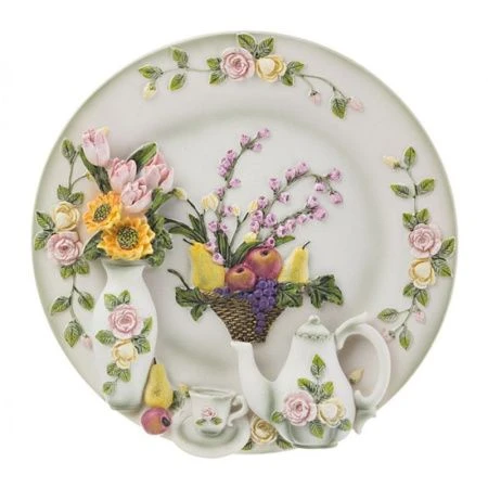 яяяТарелка декоративная настенная 20см без подставки (16)