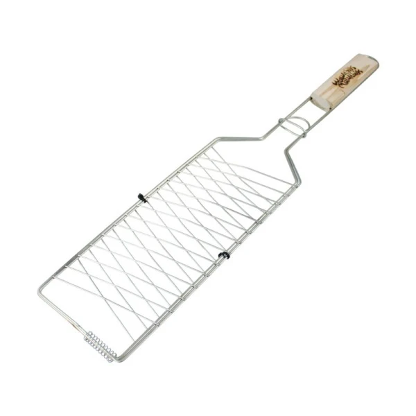 Решетка для барбекю РЫБА 620*280*120мм нерж.сталь 2К-РБ020/S035 (50)