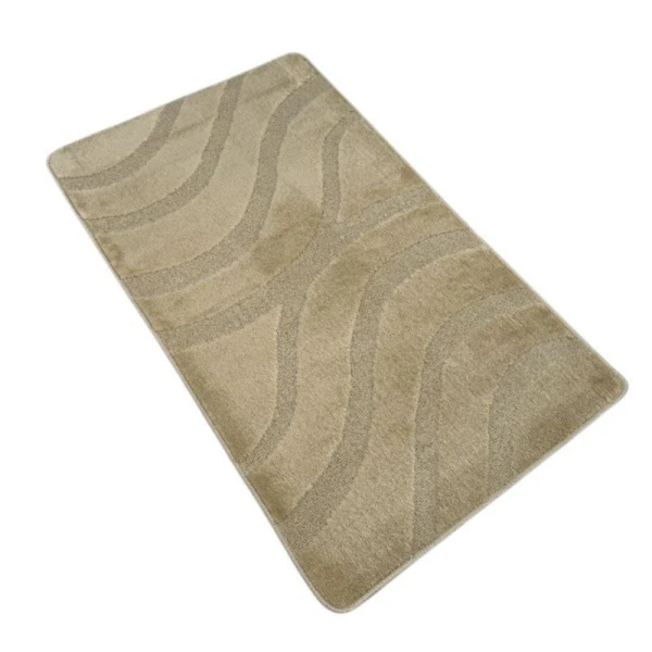 Коврик в ванную 60*100см полипропилен MAXIMUS SYMPHONY BEIGE  2540