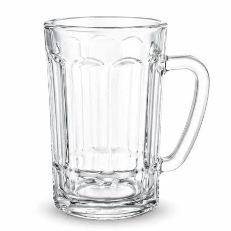 Кружка для пива 380мл 17,5*13см стекло (6/48)