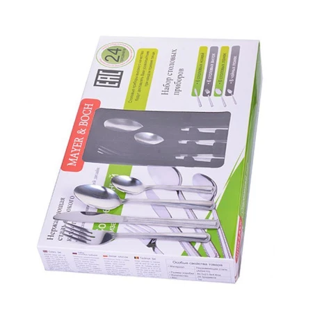 Набор столовых приборов 24пр нерж.сталь МВ22465 (12)