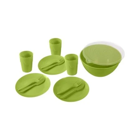 Набор посуды 13пр на 3 персоны пластик ТРИО С615 (12)