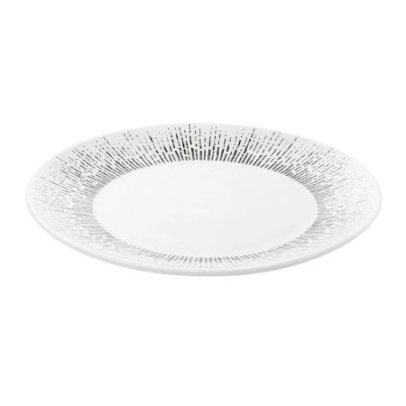 Тарелка мелкая 20,5см керамика MILA RIPSY десертная 253-27010 (72)