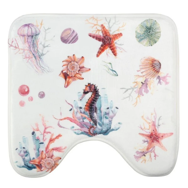 Коврик для туалета полиэстер МОРЕ JC-10720 (48)