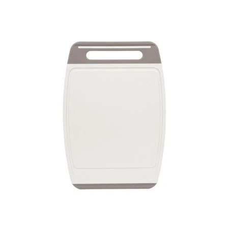 Доска разделочная 405*275мм пластик ХЕВИ кремовый (5)