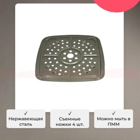 Кастрюля-фритюр 24см ал с АП стекл.крышка Black Marble (6)