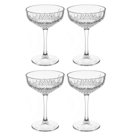 Бокалы для шампанского набор 4шт 255мл стекло ТАЙМЛЕСС (6)