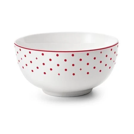 Пиала 600мл 14см фарфор Teatro красный TET-26-R