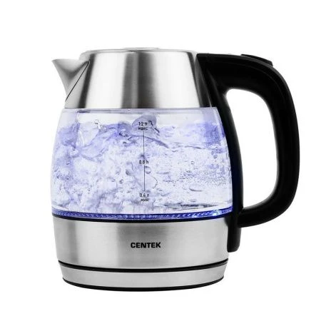 Чайник электрический 1,2л стекло Centek CT-0018 1600Вт, LED-подсветка, съемная крышка (6) Чайник электрический 1,2л стекло Centek CT-0018 1600Вт, LED-подсветка, съемная крышка (6)