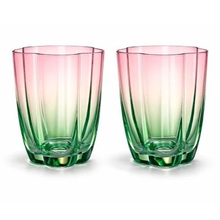 Стаканы набор 2шт 8,4*12,1*5см стекло Crystal Day подар.уп CB-125/JC-18263 (12)