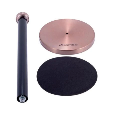 Держатель для бумажных полотенец 34*15см нерж.сталь медь/черный арт.0181А (12)