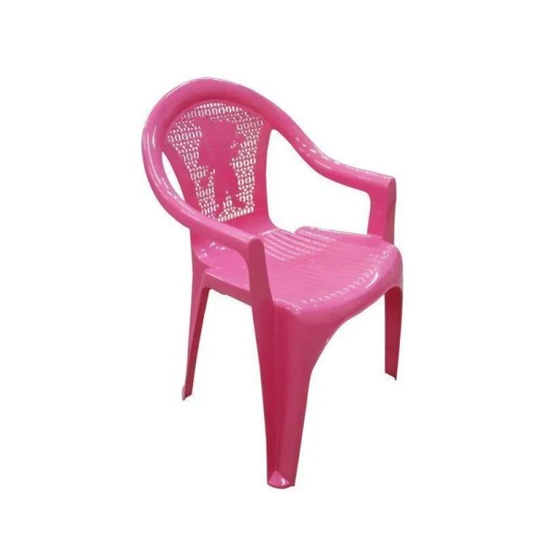 Кресло детское 38*35*53,5см пластик розовое (10)