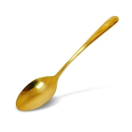 Ложки столовые набор 6шт 20,2*4см нерж.сталь Gold V / Голд В (вес 1шт 63,1г) S234/JC-15686 (100)
