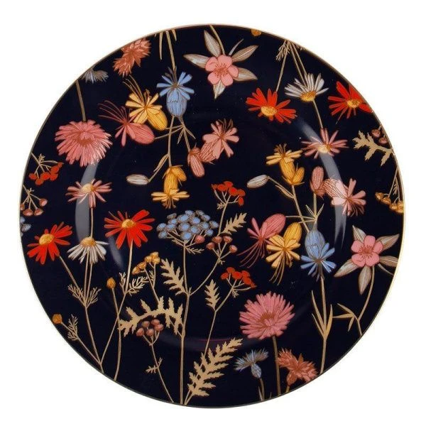 Тарелка мелкая 19см фарфор Grace десертная (6/48)