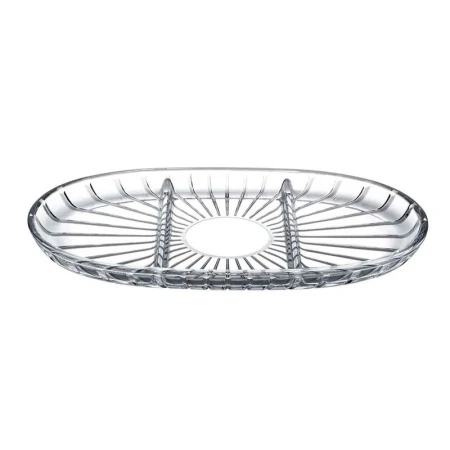 Менажница овальная 163*278мм стекло ЭЛЕГАНТ (6)