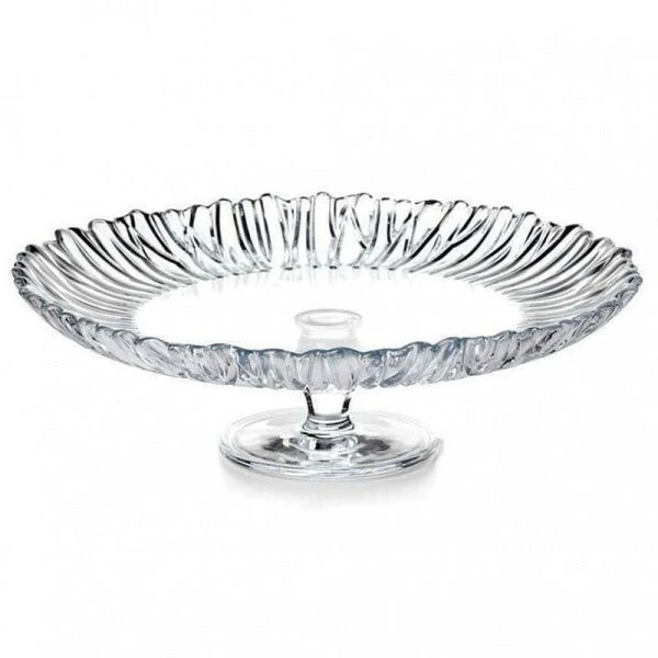 Блюдо 31,5см стекло АВРОРА на ножке (1)
