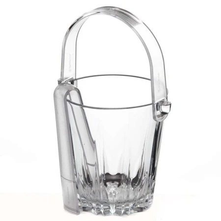 Ведро для льда 13см стекло КАРАТ (6)