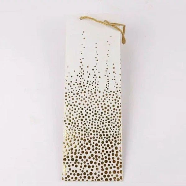 Пакет крафт с тисн фольг 12х36х8,5см (craft Bottle) 157г ПКП-4161