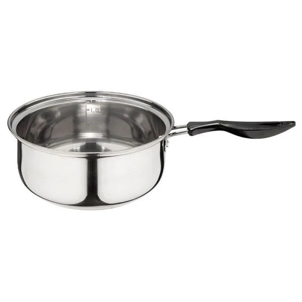 Набор посуды 3пр  (к.1,25/2,2л со стекл.крышками, ковш 1,25л без крышки) нерж.сталь (6) Набор посуды 3пр  (к.1,25/2,2л со стекл.крышками, ковш 1,25л без крышки) нерж.сталь (6)