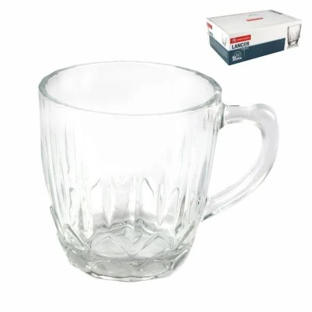 Кружки набор 6пр 250мл стекло Lancer (8)