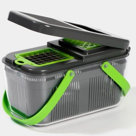 Овощерезка универсальная "Chopper'' ABS-пластик, металл, 22 насадки   9791402