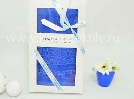 яяяПолотенце 50*90 бамбук Cestepe PREMIUM 1/1 (Голубой/синий) яяяПолотенце 50*90 бамбук Cestepe PREMIUM 1/1 (Голубой/синий)