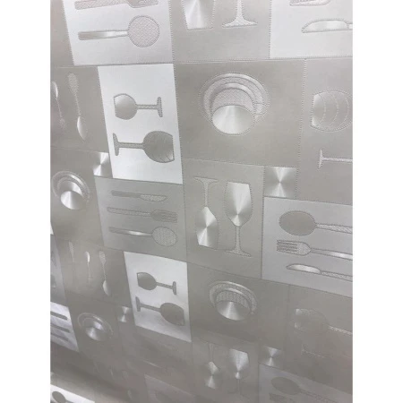 Клеенка ПВХ 20м*137см белая 8402А/JC-13839 (2)