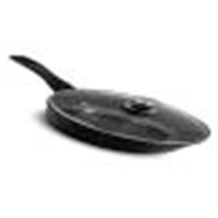 Сковорода 26см h6,9см алюминий АП ГРАНИТ ИНДУКЦИЯ M со стекл.крышкой и несъемной ручкой soft touch RG5L (4)